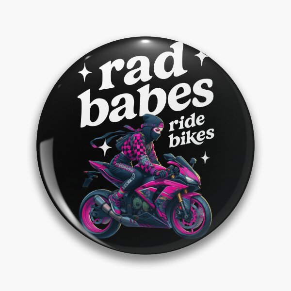 Item preview, Rad Babes Ride Bikes - Motorcycle - Street Bike designed and sold by RaceDayRags.