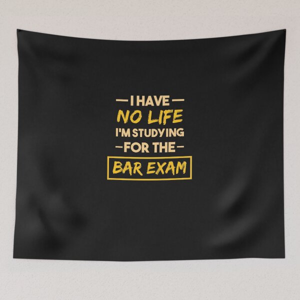 Item preview, Bar-Exam-I-Have-No-Life-Law-School-Graduation-Gift designed and sold by KianNolan.