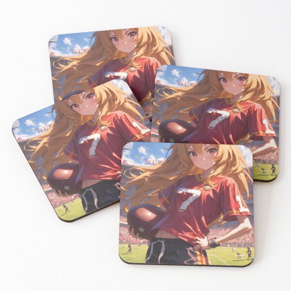 Item preview,  Taiga Aisaka Toradora Fiery Feline Quarterback Anime Girl Sunset Field designed and sold by earlobejerk.