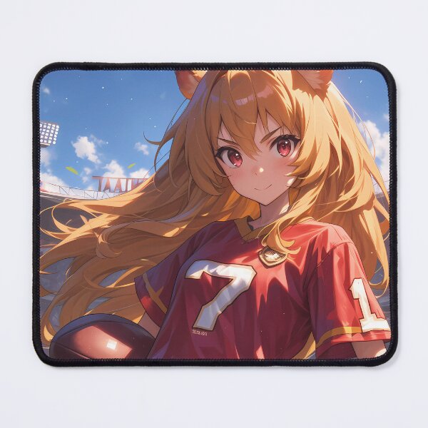 Item preview,  Taiga Aisaka Toradora Fiery Feline Quarterback Anime Girl Sunset Field designed and sold by earlobejerk.