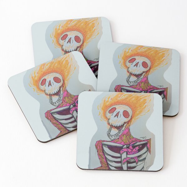 Item preview, Bob The Sharkzila Flaming Undead (Drawing) designed and sold by BobTheSharkzil.