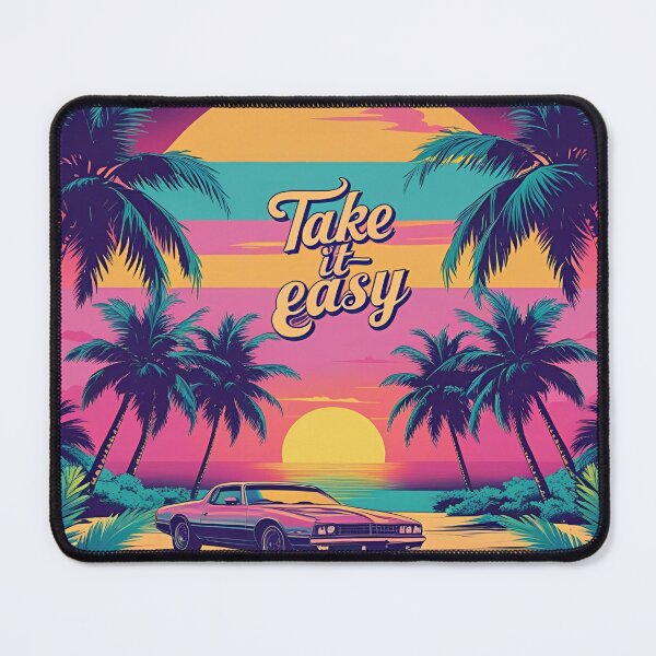 Item preview, Teak It Easy Retro Wall Art designed and sold by RisingWolfStudio.