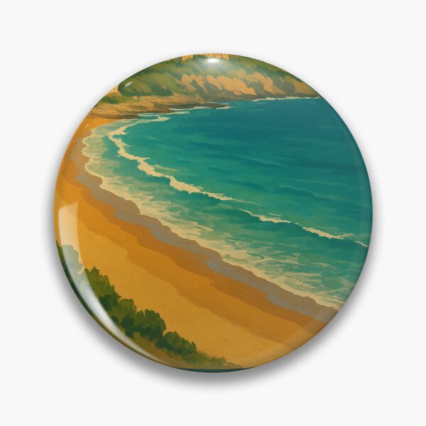 Item preview, Santander Travel Poster designed and sold by Kara Ellis.
