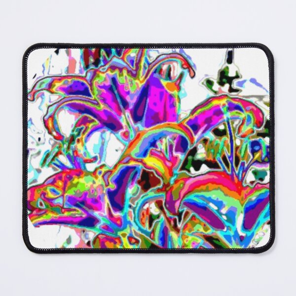 Item preview, ambers flowers color fun round abstract designed and sold by SmashingDeals.