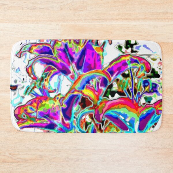 Item preview, ambers flowers color fun round abstract designed and sold by SmashingDeals.