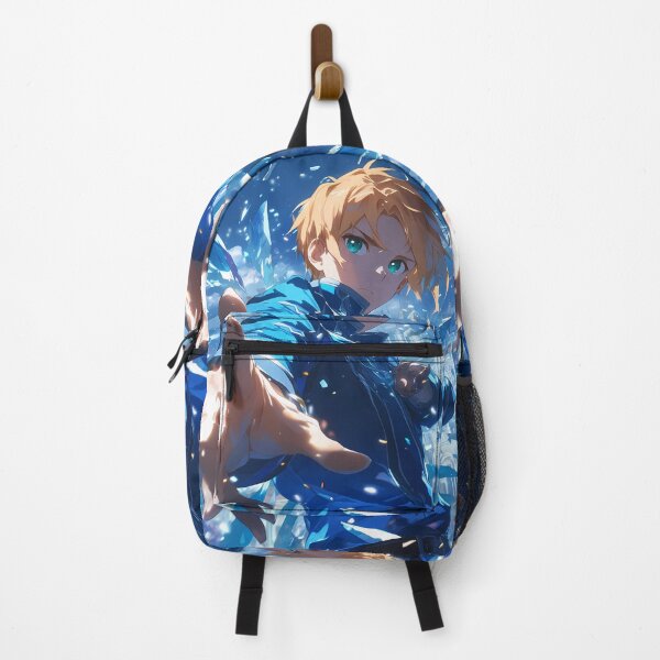 Artikelvorschau, Eugeo Sword Art Online Anime Ice Blue Schwertkämpfer entworfen und verkauft von earlobejerk.