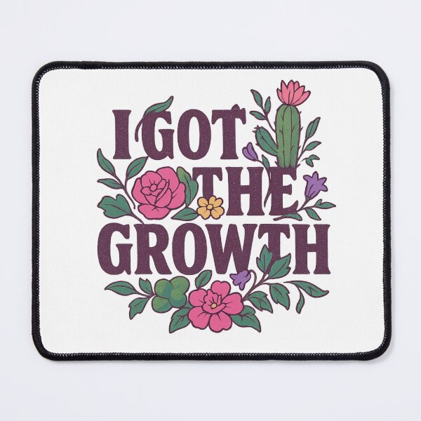Item preview, I Got the Growth | Magical Floral Bloom Shirt designed and sold by Zippitydodads.
