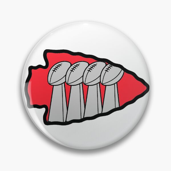 Artikelvorschau, Kansas City Chiefs Lombardi Trophy Champions Sticker entworfen und verkauft von TrueSouth.