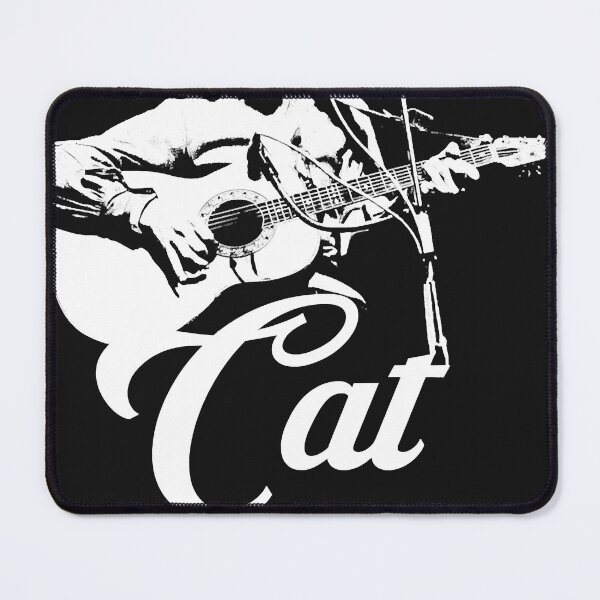 Item preview, Cat Stevens - White Stencil  designed and sold by BeetsOrangeSta.