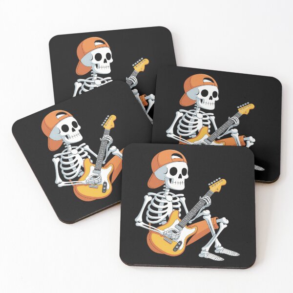 Item preview, Skeleton  Halloween Play Guitar designed and sold by Sunset4Bones.