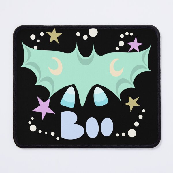 Item preview, Cute Pastel Bat with Candy Corn, Stars and Boo-Friendly Halloween Bat Design designed and sold by Christina Anderson.