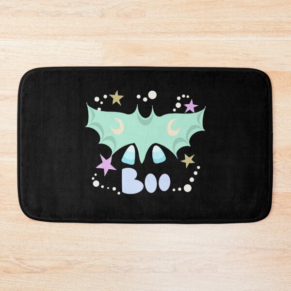 Item preview, Cute Pastel Bat with Candy Corn, Stars and Boo-Friendly Halloween Bat Design designed and sold by Christina Anderson.