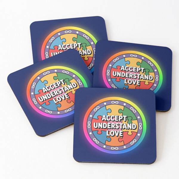 Item preview, Accept Understand Love – Autism Awareness designed and sold by GENX-AUTISM-DAD.