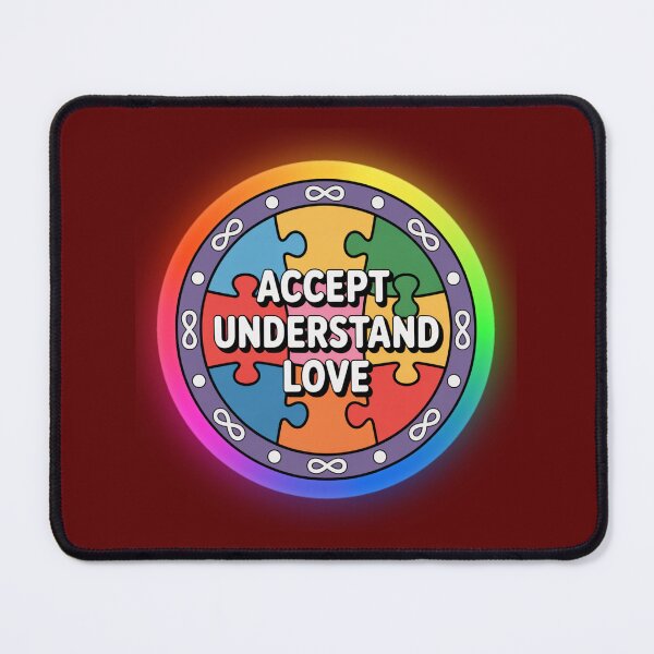 Item preview, Accept Understand Love – Autism Awareness designed and sold by GENX-AUTISM-DAD.