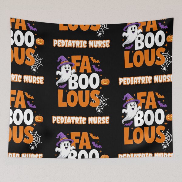 Item preview, Pediatric Nurse Halloween Ghost Spooky Nurse Women Costume designed and sold by R&BApparel.