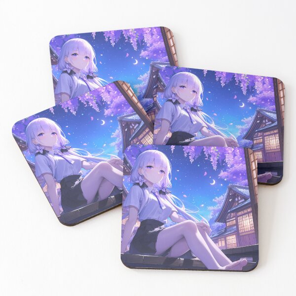 Item preview, Illustrious Azur Lane Anime Moonlight Wisteria Boardwalk Reflection designed and sold by earlobejerk.