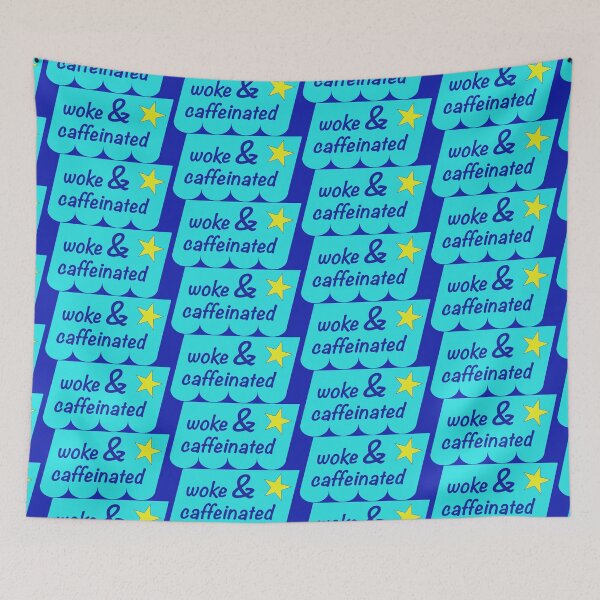 Item preview, woke and caffeinated, and now you know designed and sold by mntimg.