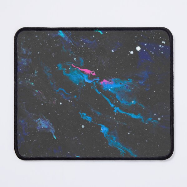 Item preview, Colorfully Cosmic Abstract Stellar Nursery Fluid Art Print - Original Cosmic Acrylic Pour Painting  designed and sold by marbledmoonart.