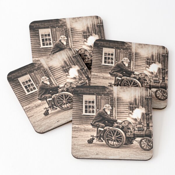 Item preview, An old man and his steam engine. designed and sold by Ian Ramsay.