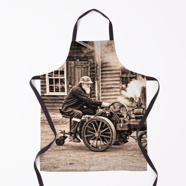 Item preview, An old man and his steam engine. designed and sold by Ian Ramsay.