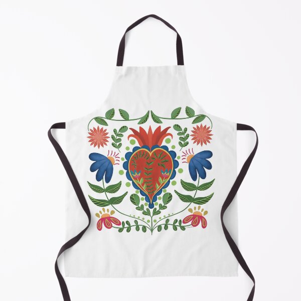 Item preview, Sacred Heart of Jesus Folk Art-Bright and Bold Colorful Religious Design designed and sold by Christina Anderson.