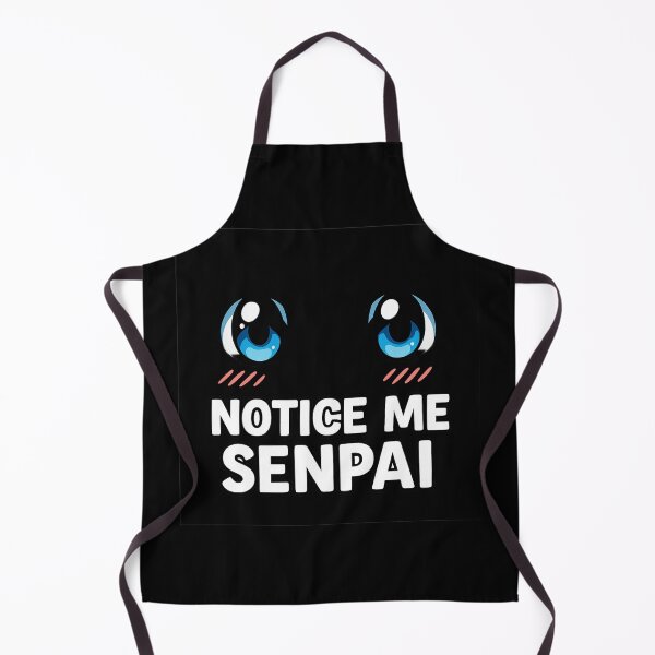 Aperçu de l'œuvre Notice Me Senpai – Yeux d'anime mignons et esthétiques créée et vendue par Diwakar-Designs.