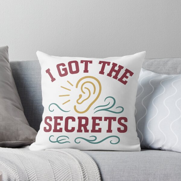 Item preview, I Got the Secrets | Listening Ear Whisper Tee designed and sold by Zippitydodads.