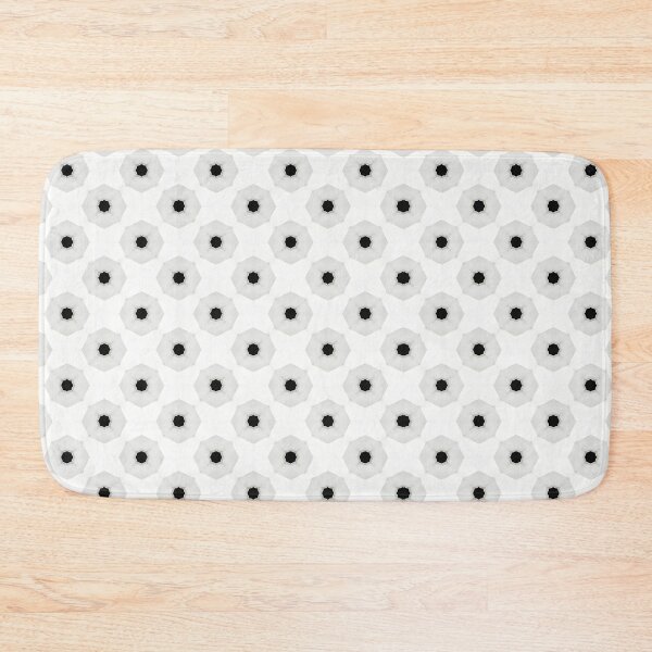 Item preview, Geometric Honeycomb Hexagon Pattern with Black Diamonds designed and sold by CUSTOMPRESS.