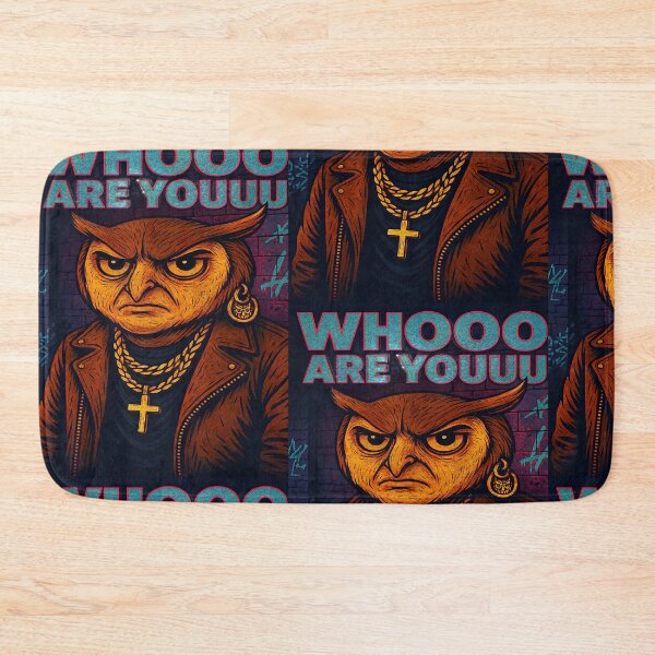 Item preview, “Gangster Owl Streetwear | Who are You Hoodie Vibes” designed and sold by ReyDeLaCalle.