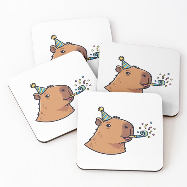 Aperçu de l'œuvre joyeux capibara créée et vendue par snapacrab.
