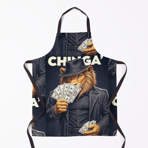 Item preview, “OG Lion Mafia Boss | Gangster Animal Art | Counting Benjamins Street Vibes designed and sold by ReyDeLaCalle.