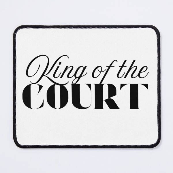 Item preview, King of the Court Basketball Typography Art | Sports Champion Design | Basketball Quote Poster designed and sold by TialCorner.