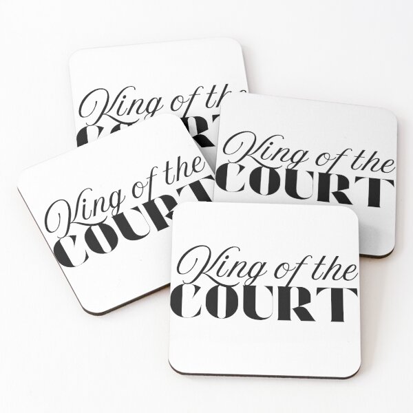 Item preview, King of the Court Basketball Typography Art | Sports Champion Design | Basketball Quote Poster designed and sold by TialCorner.