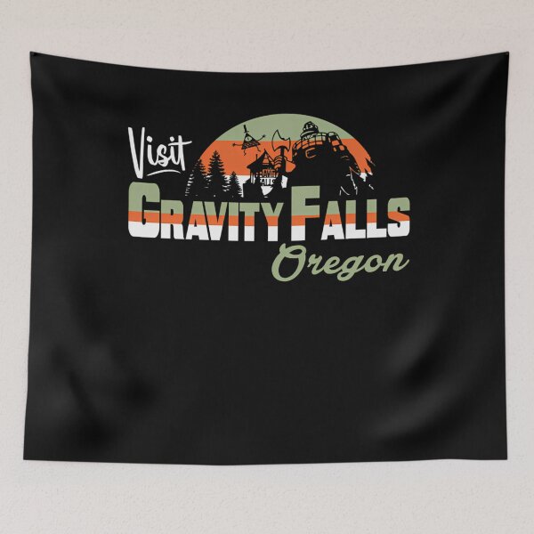 Item preview, Visit Gravity Falls Oregon Logo designed and sold by ThreadNovaCraze.