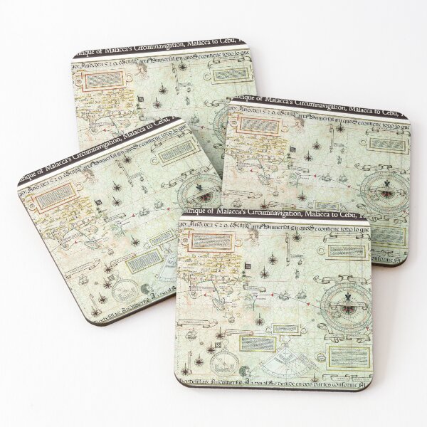Item preview, Enrique of Malacca's Circumnavigation Map designed and sold by OffCide.