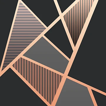 Artwork thumbnail, Geometric Line Structure by Robin Jensen