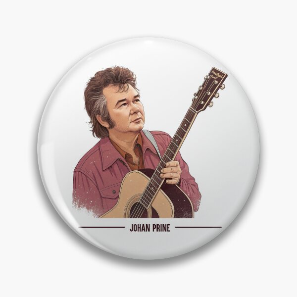 Item preview, John Prine in Spite of Ourselves, Vintage Retro Style designed and sold by graphic-genie.
