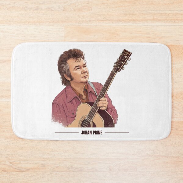 Item preview, John Prine in Spite of Ourselves, Vintage Retro Style designed and sold by graphic-genie.