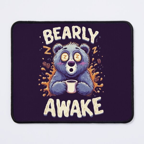 Item preview, Bearly Awake designed and sold by Monstalist.