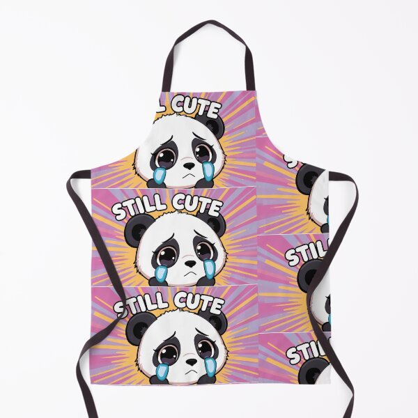 Item preview, “Sad Crying Panda | Still Cute Kawaii Vibes | Emotional Cartoon Art” designed and sold by ReyDeLaCalle.