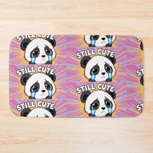 Item preview, “Sad Crying Panda | Still Cute Kawaii Vibes | Emotional Cartoon Art”  designed and sold by ReyDeLaCalle.