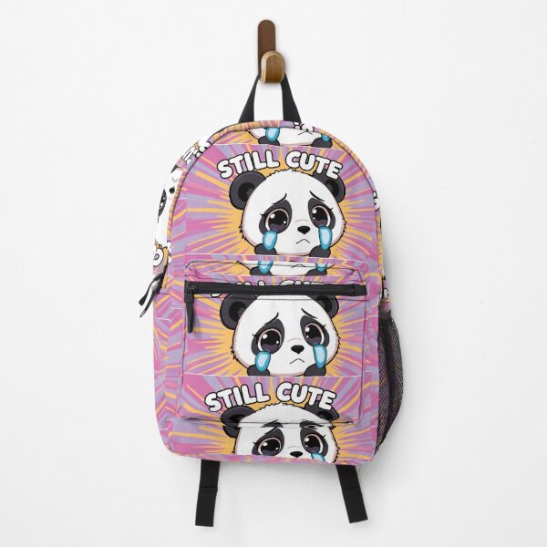 Item preview, “Sad Crying Panda | Still Cute Kawaii Vibes | Emotional Cartoon Art” designed and sold by ReyDeLaCalle.