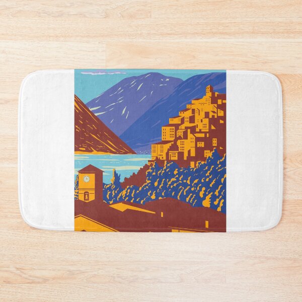 Item preview, Abruzzo Lazio and Molise National Park With Lake Barrea Italy WPA designed and sold by patrimonio.