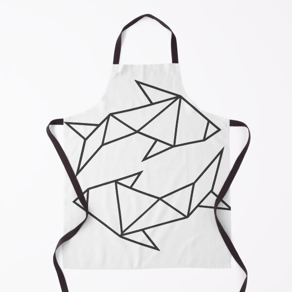 Item preview, Origami Pisces Two Fish Geometric Art designed and sold by haitrieuic96.