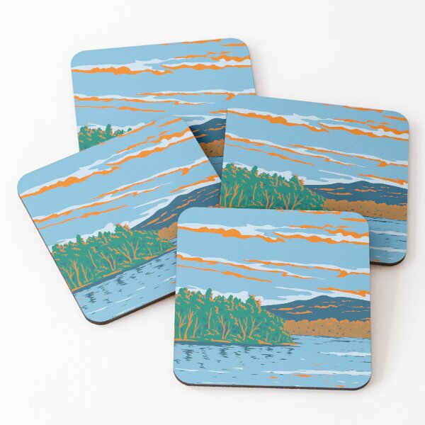Item preview, Lake Champlain in New York and Vermont WPA Poster Art designed and sold by patrimonio.