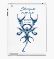 Sternzeichen Skorpion iPad-Hülle & Klebefolie