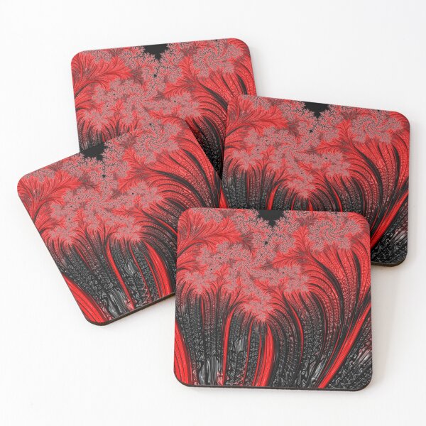 Item preview, Red forest fractal designed and sold by greentiger1.