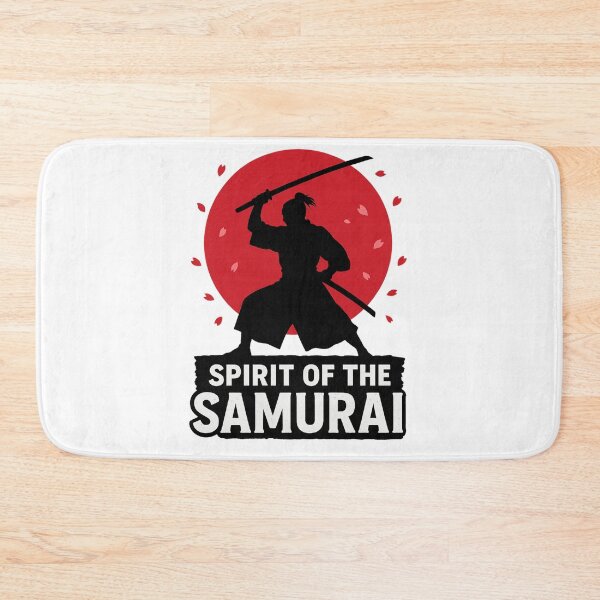Item preview, Spirit of the Samurai – Japanese Warrior Silhouette Design designed and sold by Diwakar-Designs.