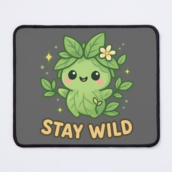 Item preview, Kawaii Nature Elemental – Stay Wild designed and sold by DreamMachine69.