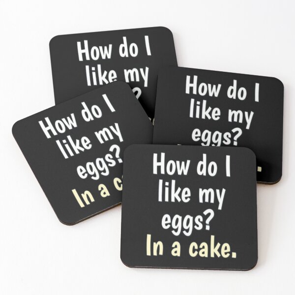 Item preview, How do i like my eggs? In a cake  designed and sold by FSFUNNYSAYINGS.
